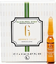 Revitalisierender Gesichts-Booster - Gemma's Dream Glycolpeel Dtox Renew Booster Ampoules — Bild N1
