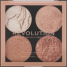 Bronzer- und Highlighter-Palette - Makeup Revolution Cheek Kit — Foto N2
