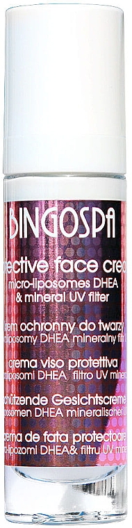 Gesichtsschutzcreme mit mineralischem UV-Filter - BingoSpa Artline Soothing Protective Cream
