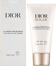 Sonnenschutzcreme für das Gesicht - Dior Solar The Protective Creme SPF50 — Bild N2