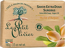 Seife mit Arganöl - Le Petit Olivier Vegetal Oils Soap Argan Oil — Bild N2