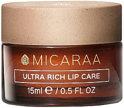 Düfte, Parfümerie und Kosmetik Pflegender Lippenbalsam - Micaraa Ultra Rich Lip Care