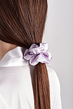 Haargummi-Set Größe M Lavendel - de Lure Scrunchie Set — Bild N2