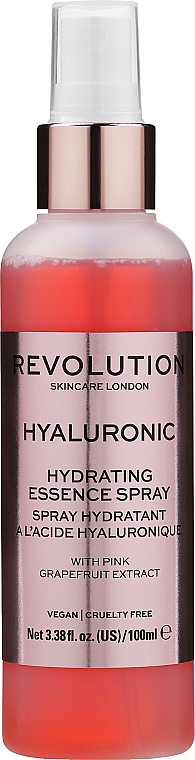 Gesichtsspray mit Hyaluronsäure und Grapefruit-Extrakt - Makeup Revolution Hyaluronic Hydrating Essence Spray — Bild N1