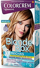 Düfte, Parfümerie und Kosmetik Haarfarbe - Eugene Perma Keranove Colorcrem Blonde Box Mechas