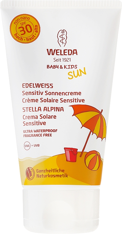 Sonnenschutzcreme für Babys und Kinder SPF 30 - Weleda Edelweiss Baby&Kids Sun SPF 30 — Foto N2