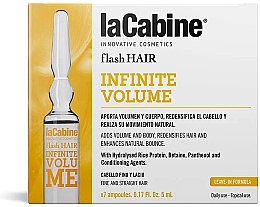 Haarampulle für mehr Volumen - La Cabine Flash Hair Infinite Volume — Bild N1