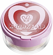 Düfte, Parfümerie und Kosmetik Loses Reispulver - Bell Asian Valentine's Day K-Make Up Rice Loose Powder 