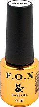 Düfte, Parfümerie und Kosmetik Nagel-Base mit 3D-Gelpolitur - F.O.X Base Rubber Gel