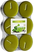 Teekerzen-Set Grüner Tee - Bispol Green Tea Maxi Scented Candles — Bild N1