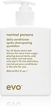 Düfte, Parfümerie und Kosmetik Conditioner für die tägliche Haarpflege - Evo Normal Persons Daily Conditioner