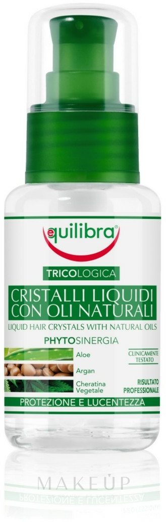 Flüssige Haarkristalle mit natürlichen Ölen - Equilibra Tricologica Liquid Hair Crystals With Naturals Oils — Bild 50 ml