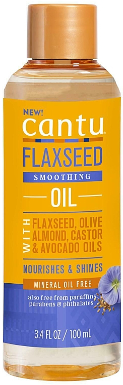 Glättendes Haaröl - Cantu Flaxseed Smoothing Oil — Bild N1