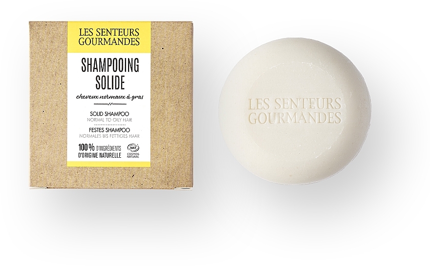 Festes Shampoo für fettiges Haar - Les Senteurs Gourmandes Solid Shampoo Normal To Oily Hair — Bild N1