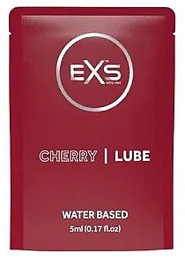 Gleitmittel Kirsche - EXS Cherry Lubricant Gel Water Based (Sachet)  — Bild N1