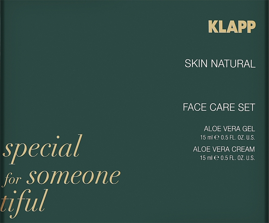 Set - Skin Natural Face Care Set (f/cr/15ml + f/gel/15ml) — Bild N1