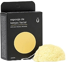 Gesichtswaschschwamm Zitrone - NaturBrush Konjac Facial Sponge Lemon — Bild N1