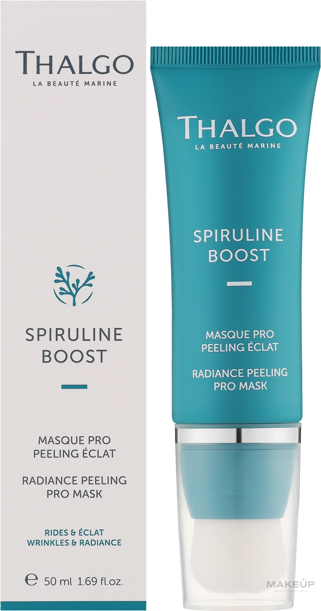 Peeling-Gesichtsmaske - Thalgo Spiruline Boost Rediance Peeling Pro Mask — Bild 50 ml