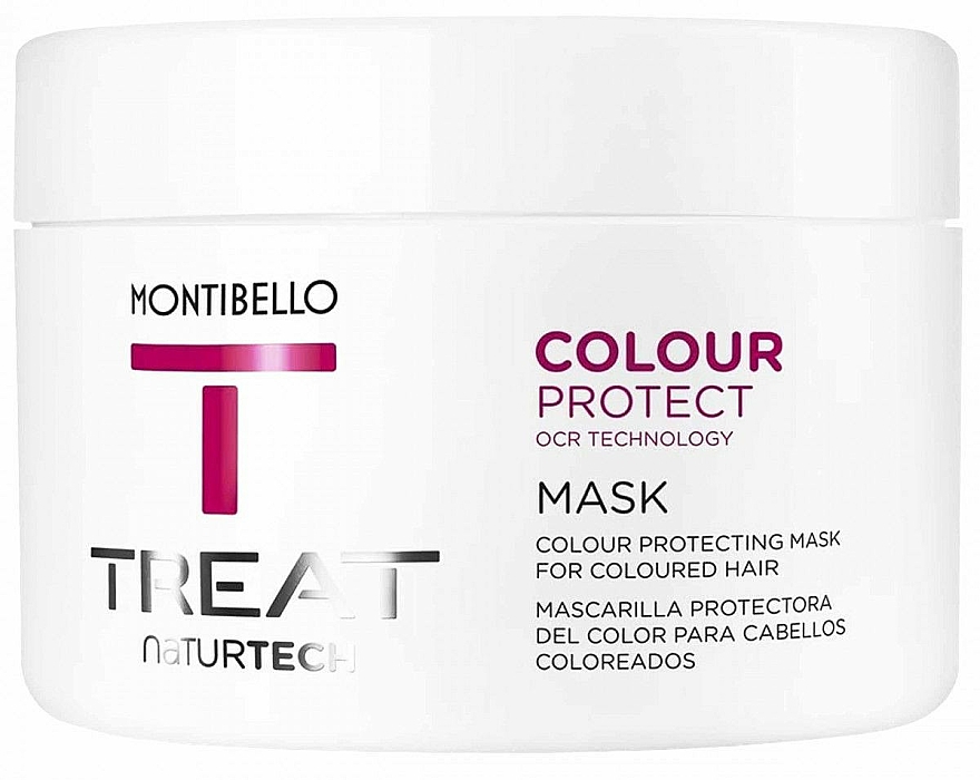 Farbschutzmaske für coloriertes Haar - Montibello Treat NaturTech Colour Protect Mask — Bild N1