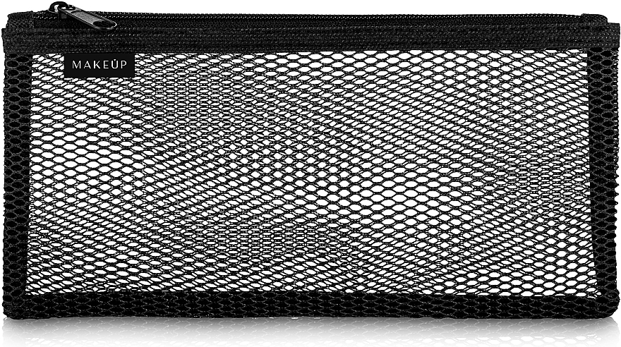 Kosmetiktasche Black mesh schwarz 22x10 cm - MAKEUP — Bild N1