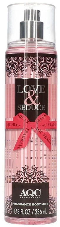 Parfümierter Körpernebel - AQC Fragrances Love & Seduce Body Mist — Bild N1