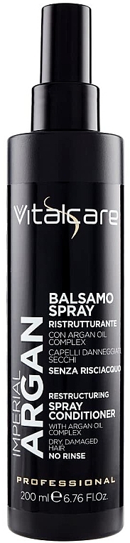 Spray-Conditioner für trockenes und strapaziertes Haar - Vitalcare Professional Imperial Argan Spray Conditioner — Bild N1