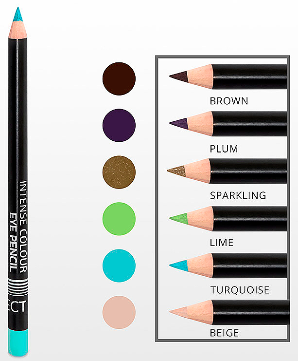 Kajalstift - Affect Cosmetics Intense Colour Eye Pencil — Bild N2