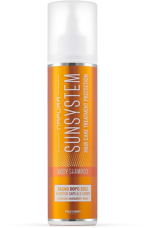 Feuchtigkeitsspendendes Shampoo für Haare und Körper nach der Sonne - Napura Sun System Body Shampoo — Bild N1