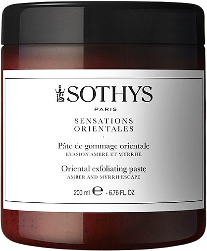 Exfoliedende Körperpaste mit Bernstein und Myrrhe - Sothys Oriental Exfoliating Paste Amber and Myrrh Escape — Bild N1