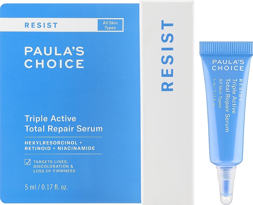 Regenerierendes Gesichtsserum - Paula's Choice Resist Triple Active Repair Serum Travel Size  — Bild N2