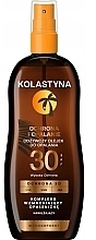 Düfte, Parfümerie und Kosmetik Sonnenschutzöl für den Körper SPF 30 - Kolastyna