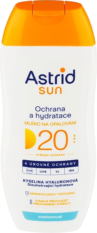 Astrid Sun SPF 20 Sunscreen Lotion - Sonnenschutzmilch — Bild N1