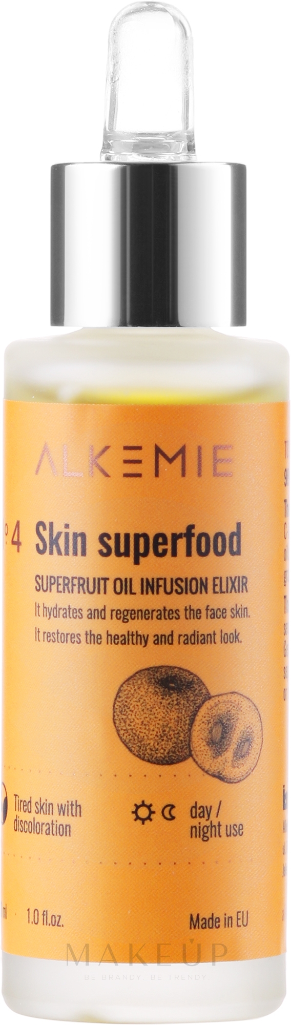 Regenerierendes Gesichtsöl mit Vitaminen - Alkmie Skin Superfood Superfruit Oil — Bild 30 ml