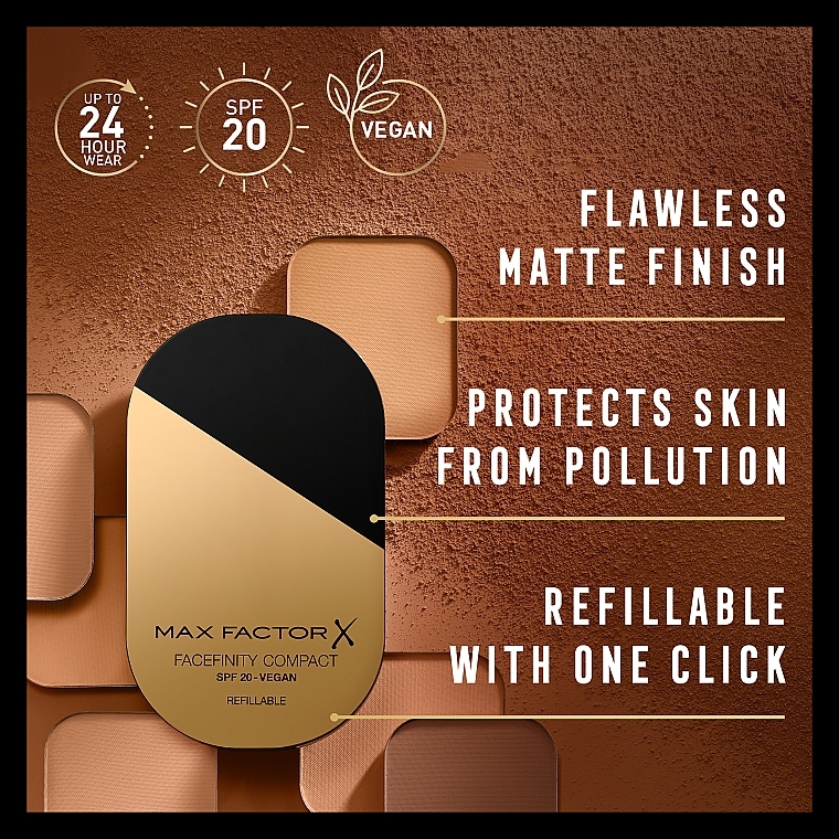 Kompaktpuder - Max Factor Facefinity Compact Foundation SPF 20 — Bild N7