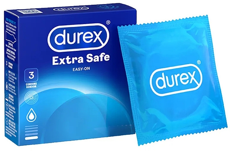 Kondome 3 St. - Durex Extra Safe Easy-On Condoms — Bild N1