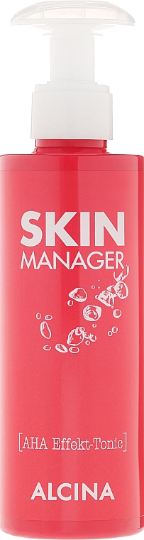 Gesichtstonikum gegen Falten und Pigmentflecken mit Fruchtsäuren - Alcina Skin Manager Tonic — Foto N2