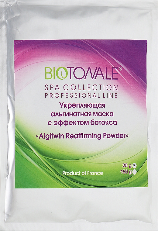 Straffende Maske mit Botox-Effekt - Biotonale Botox Mask (Beutel)  — Bild N1