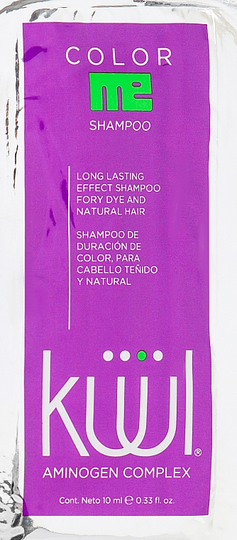 GESCHENK! Shampoo für gefärbtes Haar - Kuul Color Me Color Shampoo (Probe)  — Bild N1