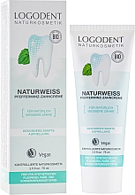 Düfte, Parfümerie und Kosmetik Bio-Zahnpasta - Logona Logodent Naturweiss Peppermint Toothpaste