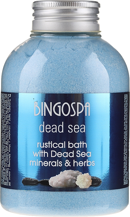 Badesalz mit Mineralien und Kräutern aus dem Toten Meer - BingoSpa Rustical Bath With Dead Sea Minerals And Herbs — Foto N1
