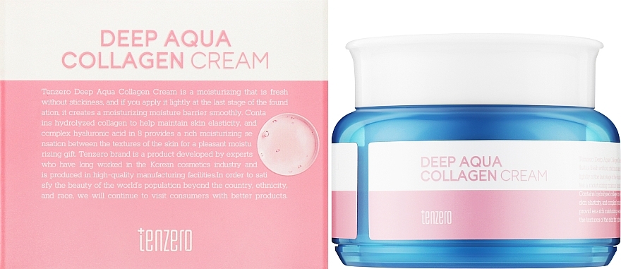 Gesichtscreme mit Kollagen - Tenzero Deep Aqua Collagen Cream — Bild N2