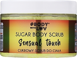 Körperpeeling aus Zucker - Body with Love Sensual Touch Sugar Body Scrub — Bild N2