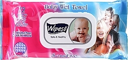 Feuchttücher für Babys Sensitive 72 St. - Wipest Safe & Healthy Wet Towel — Bild N1