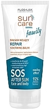 Düfte, Parfümerie und Kosmetik Beruhigender After-Sun-Balsam - Floslek Sun Care Derma SOS After Sun Face And Body Repair Shoothing Balm