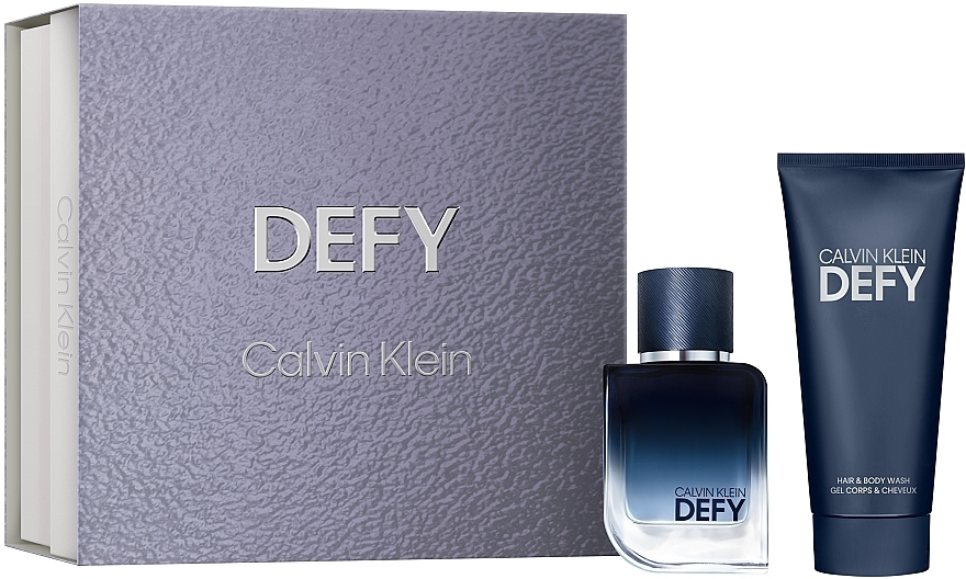 Calvin Klein Defy  - Duftset (Eau de Parfum 50ml + Duschgel 100ml)  — Bild N2