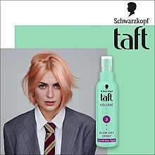 Haarspray mit mittlerer Fixierung - Schwarzkopf Taft Volumen Föhn-Spray — Bild N2