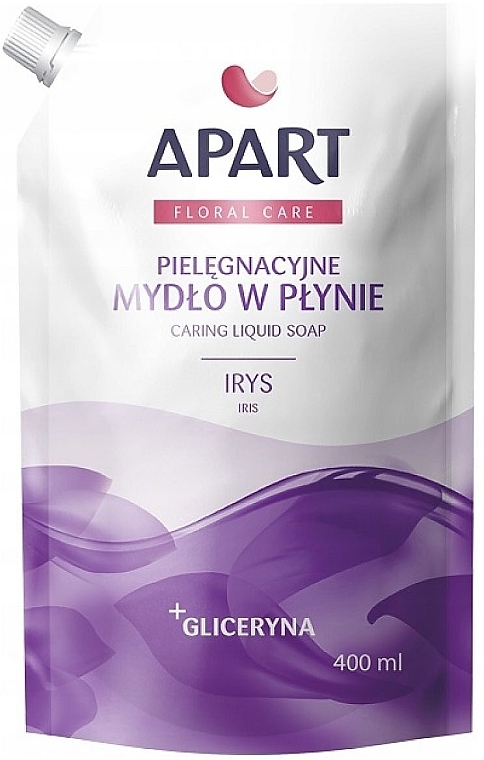 Flüssigseife Iris - Apart Natural Floral Care Iris Liquid Soap (Doypack)  — Bild N2