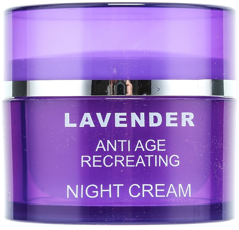 Aufbauende Anti-Aging Nachtcreme mit Lavendel - BioFresh Herbs of Bulgaria Anti Age Hydrating Night Cream Lavender