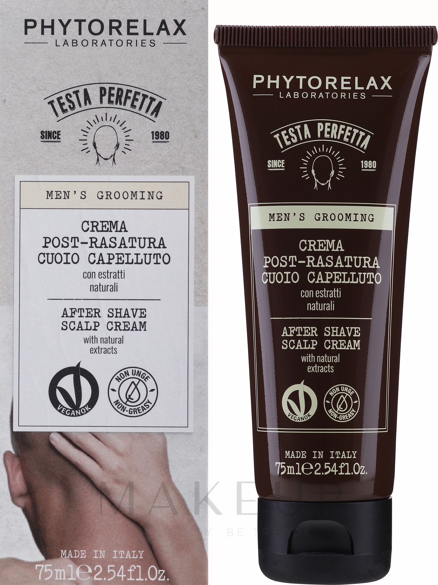 Aftershave Pflegeprodukt für die Kopfhaut - Phytorelax Perfect Head Treatment — Bild 75 ml
