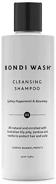 Klärendes Shampoo für die Haare Minze und Rosmarin - Bondi Wash Cleansing Shampoo Sydney Peppermint & Rosemary — Bild N1
